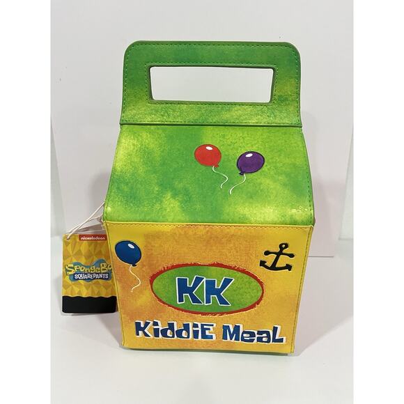 Loungefly SpongeBob SquarePants Krusty Krab Kiddie Meal Figural Crossbody - Picture 1 of 14